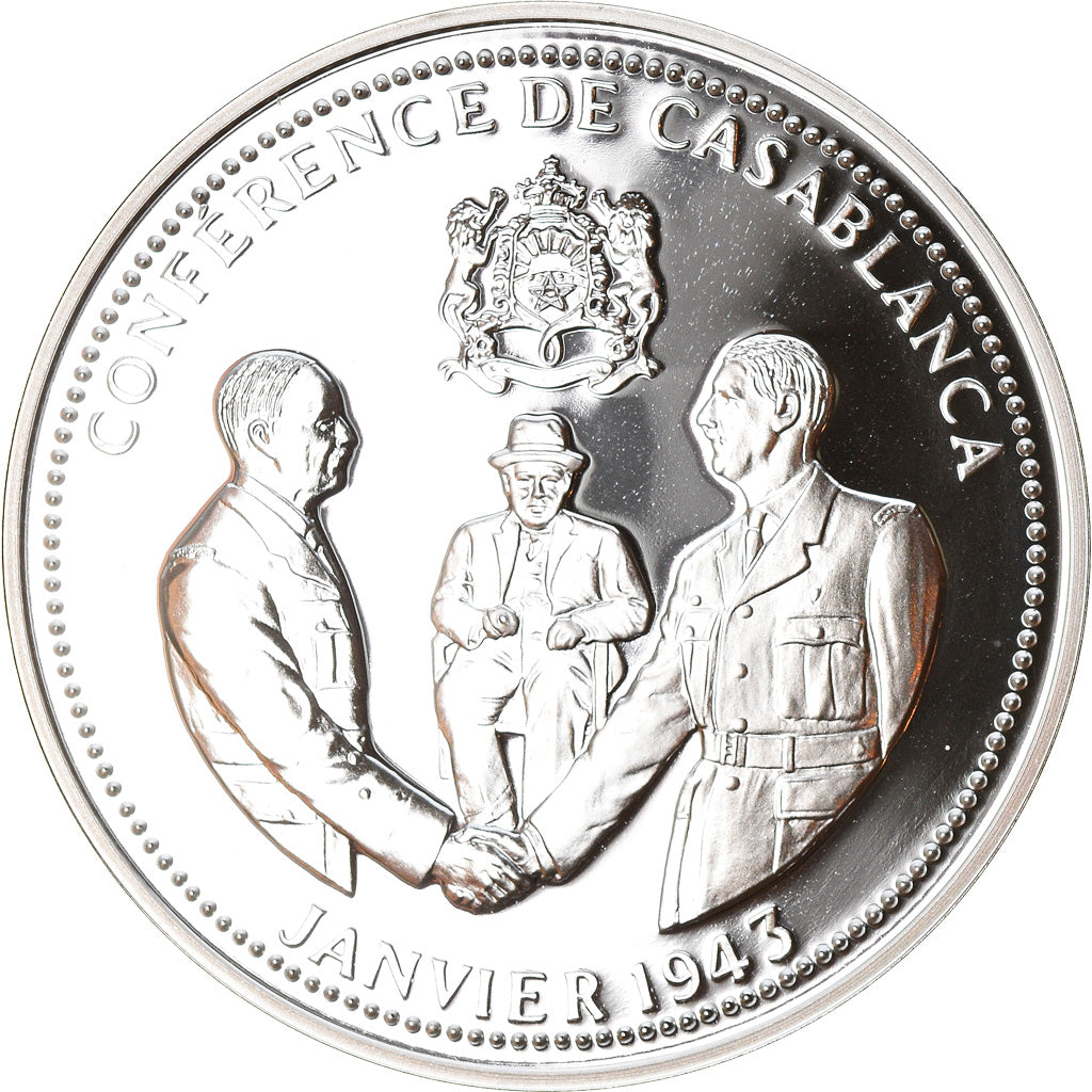 France, Medal, Seconde Guerre Mondiale, Conférence de Casablanca, History