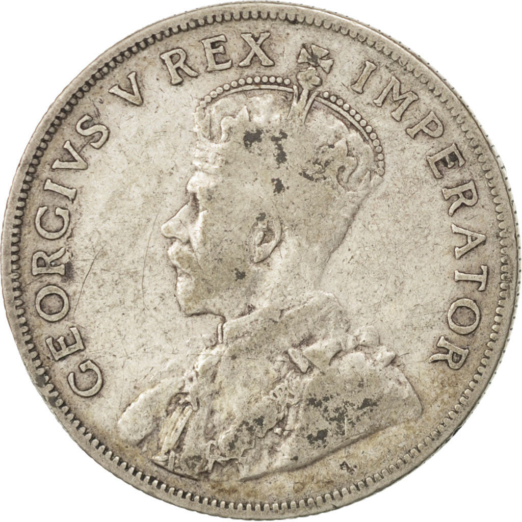 Coin, South Africa, George V, 2 Shillings, 1936, VF(20-25), Silver, KM:22