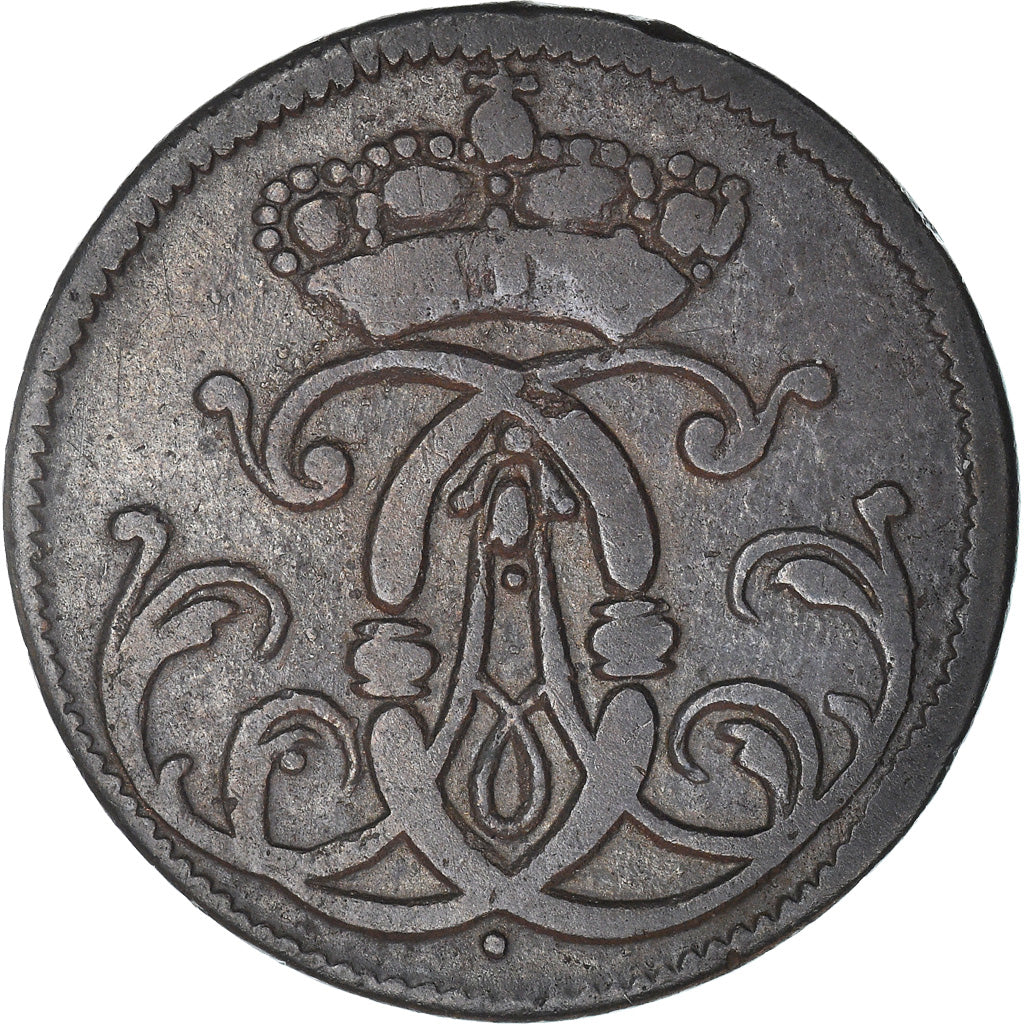 Coin, German States, COLOGNE, Clemens August, 1/4 Stüber, 1746, VF(30-35)