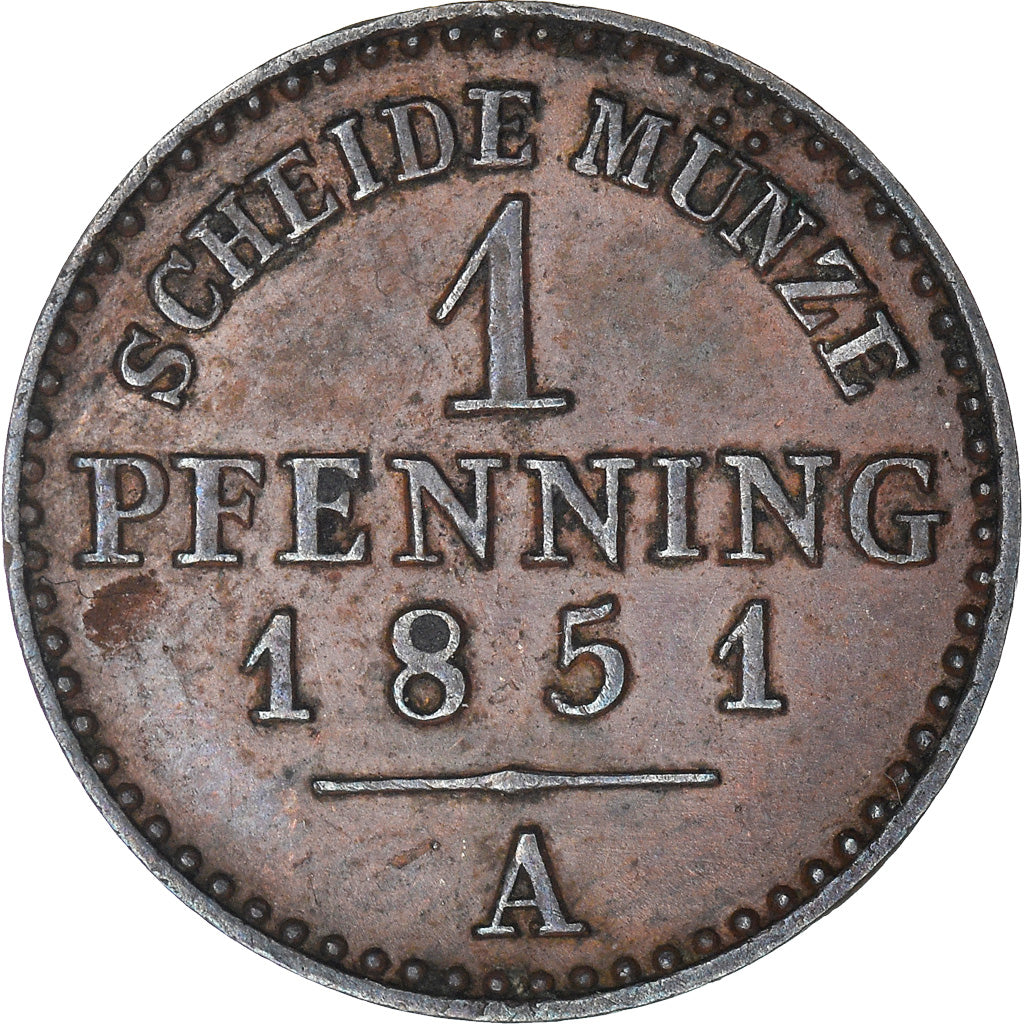 Monnaie, Etats allemands, LIPPE-DETMOLD, Paul Friedrich Emil Leopold III