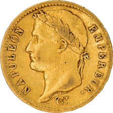 Monnaie, France, Napoléon I, 20 Francs, 1811, Paris, TB+, Or, Gadoury:1025