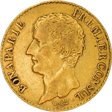 Moneda, Francia, Napoléon I, 20 Francs, An 12, Paris, BC+, Oro, KM:651