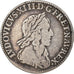Monnaie, France, Louis XIII, 1/12 Ecu, 1642, Paris, 2ème poinçon de Warin, TB