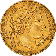 Coin, France, Cérès, 20 Francs, 1850, Paris, EF(40-45), Gold, KM:762