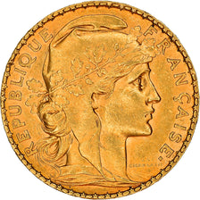 Coin, France, Marianne, 20 Francs, 1900, Paris, EF(40-45), Gold, KM:847