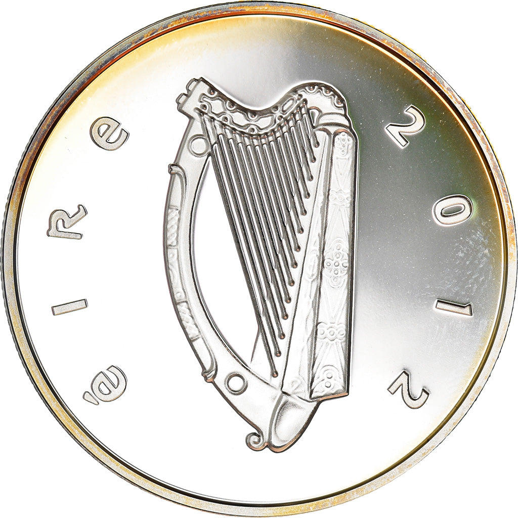 IRELAND REPUBLIC, 10 Euro, Jack B. Yeats, 2012, Proof, STGL, Silber, KM:70