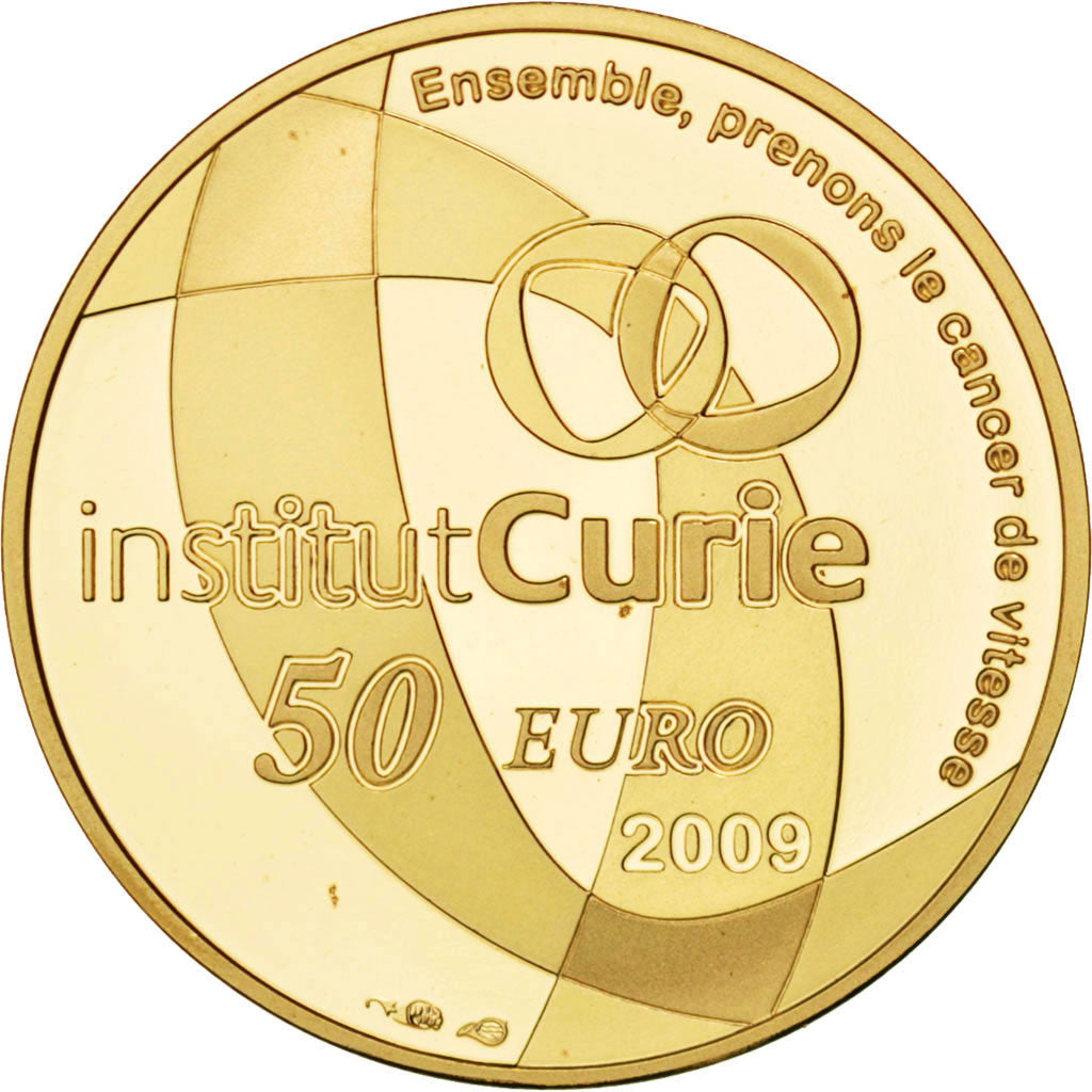 FRANCE, 50 Euro, 2009, KM #1614, MS(65-70), Gold, 22, 8.45