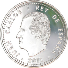 Spain, 10 Euro, Francisco de Orellana, 2011, Madrid, Proof, MS(65-70), Silver