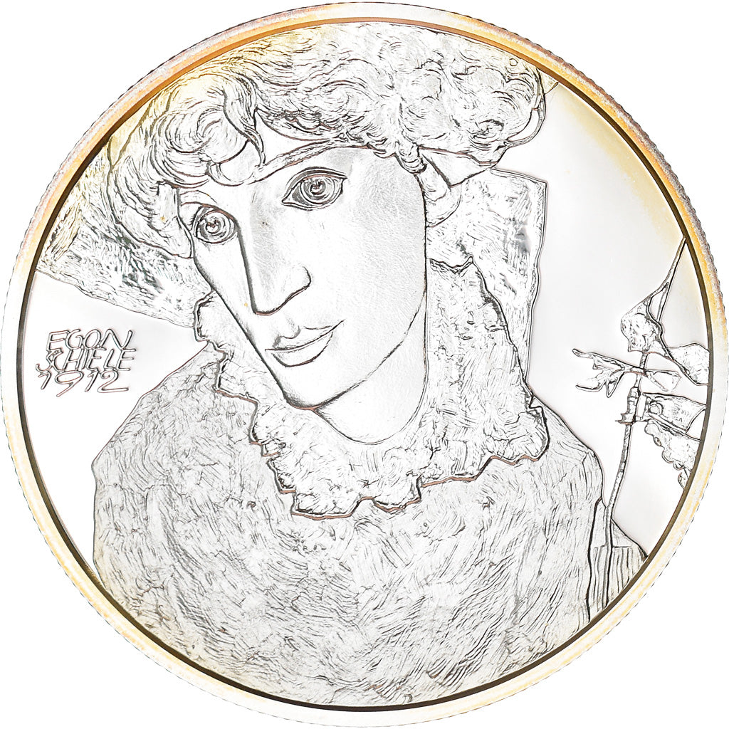 Austria, 20 Euro, Egon Schiele, 2012, Vienna, Proof, FDC, Argento, KM:3209