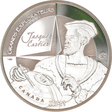 France, Monnaie de Paris, 10 Euro, Jacques Cartier, 2011, Paris, Proof