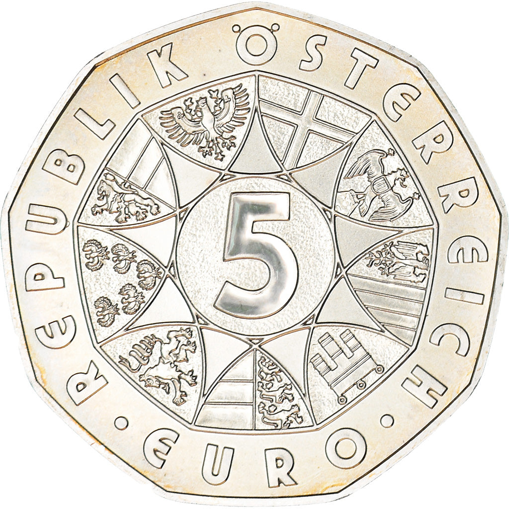Austria, 5 Euro, Joseph Haydn, 2009, MS(65-70), Silver, KM:3170
