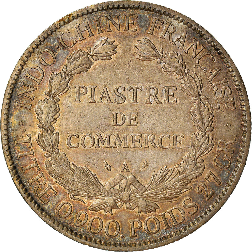Monnaie, FRENCH INDO-CHINA, Piastre, 1906, Paris, TTB, Argent, KM:5a.1