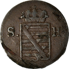 Coin, German States, SAXE-HILDBURGHAUSEN, Friedrich I, Heller, 1817, VF(30-35)