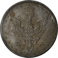 Moneta, Polonia, 5 Fenigow, 1918, Stuttgart, Germany, BB, Ferro, KM:5
