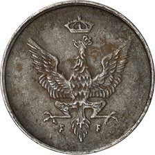 Coin, Poland, Fenig, 1918, Stuttgart, Germany, EF(40-45), Iron, KM:4