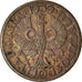 Coin, Poland, Grosz, 1939, Warsaw, EF(40-45), Bronze, KM:8a