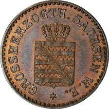 Coin, German States, SAXE-WEIMAR-EISENACH, Karl Alexander, Pfennig, 1865