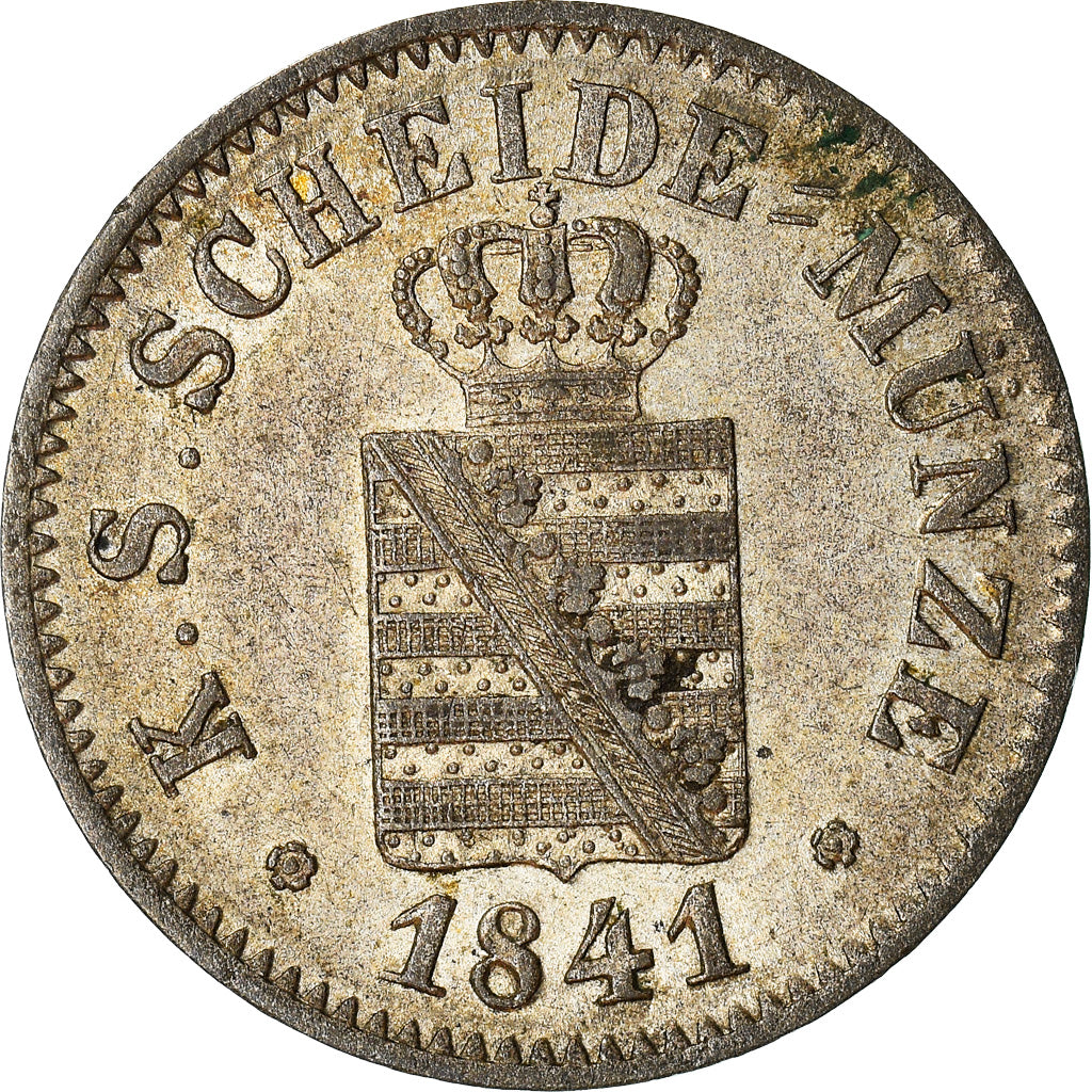 Coin, German States, SAXONY-ALBERTINE, Friedrich August II, Neu-Groschen, 10
