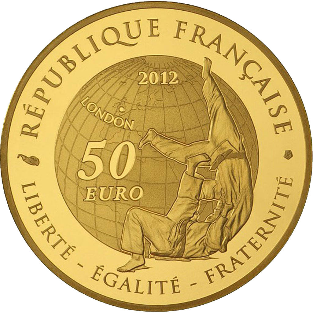 Coin, France, 50 Euro, 2012, MS(65-70), Gold, KM:1922