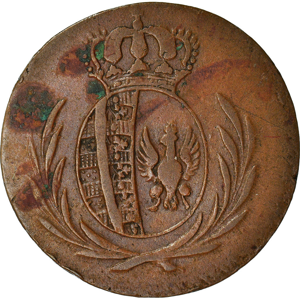 Coin, Poland, Friedrich August I, Grosz, 1810, EF(40-45), Copper, KM:81