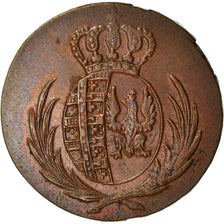 Moneda, Polonia, Friedrich August I, Grosz, 1812, Rare in this quality, EBC+