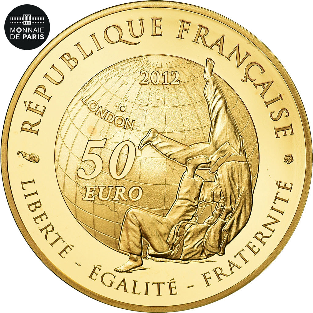 Coin, France, 50 Euro, 2012, MS(65-70), Gold, KM:1922