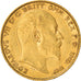 Coin, Great Britain, Edward VII, 1/2 Sovereign, 1903, EF(40-45), Gold, KM:804