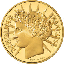 Monnaie, France, Fraternité, 100 Francs, 1988, Proof, FDC, Or, Gadoury:903