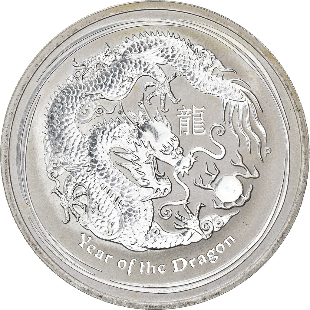 Monnaie, Australie, Elizabeth II, Year of the Dragon, 1 Dollar, 2012, Perth, 1
