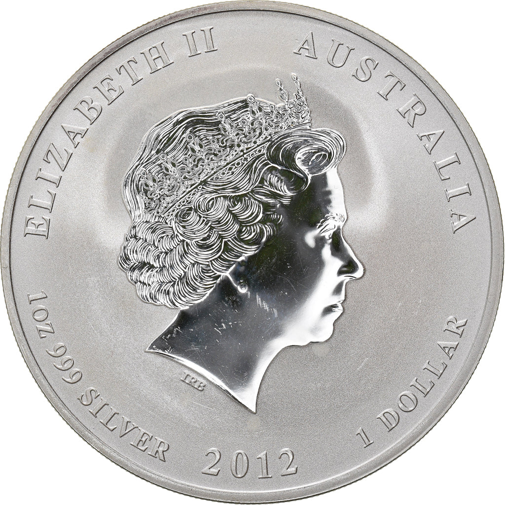 Monnaie, Australie, Elizabeth II, Year of the Dragon, 1 Dollar, 2012, Perth, 1
