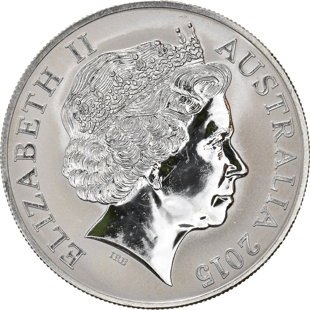 Coin, Australia, Elizabeth II, Saltwater Crocodile, 1 Dollar, 2015, 1 Oz