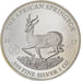Coin, Gabon, African Springbox, 1000 Francs CFA, 2017, 1 Oz, MS(65-70), Silver