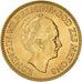 Coin, Netherlands, Wilhelmina I, 10 Gulden, 1925, MS(63), Gold, KM:162