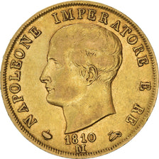 Coin, ITALIAN STATES, KINGDOM OF NAPOLEON, Napoleon I, 40 Lire, 1810, Milan