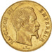 Moneda, Francia, Napoleon III, 100 Francs, 1858, Paris, MBC, Oro, KM:786.1