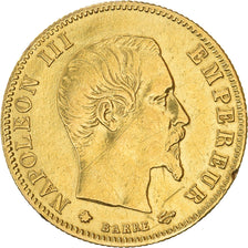 Monnaie, France, Napoleon III, 5 Francs, 1860, Strasbourg, TTB, Or