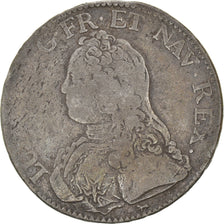 Monnaie, France, Louis XV, Ecu aux branches d'olivier, 1726, Paris, TB, Argent