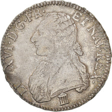 Coin, France, Louis XVI, Ecu aux branches d'olivier, 1784, Bordeaux, VF(30-35)