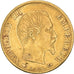 Moneda, Francia, Napoleon III, 5 Francs, 1860, Paris, MBC, Oro, KM:787.1