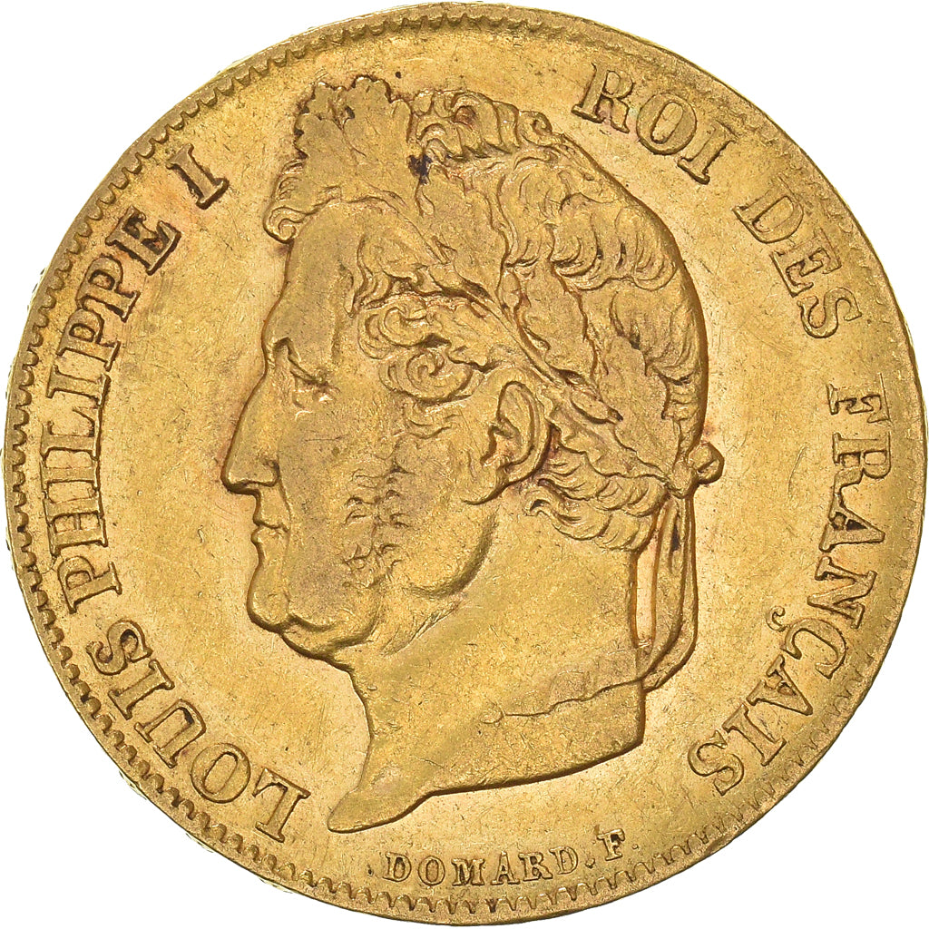 Monnaie, France, Louis-Philippe, 20 Francs, 1840, Paris, TTB, Or, KM:750.1