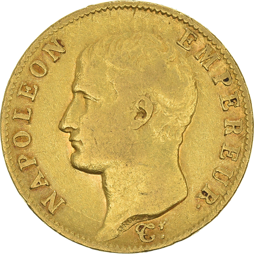 Münze, Frankreich, Napoleon I, 20 Francs, 1806, Paris, S+, Gold, KM:674.1