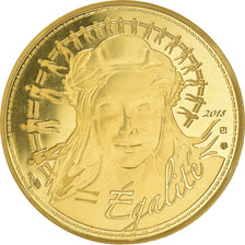 Frankrijk, Parijse munten, 250 Euro, Marianne, 2018, Paris, FDC, Goud