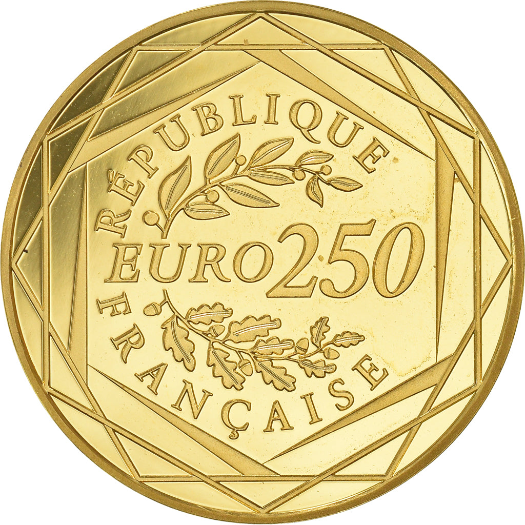 Frankrijk, Parijse munten, 250 Euro, Marianne, 2018, Paris, FDC, Goud