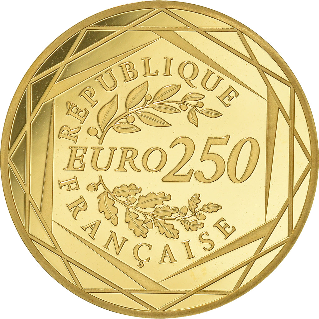 Francia, Monnaie de Paris, 250 Euro, Marianne, Liberté, 2017, Paris, FDC, Oro