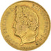 Coin, France, Louis-Philippe, 40 Francs, 1833, Paris, VF(30-35), Gold, KM:747.1
