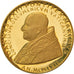 Vatican, Medal, Joannes XXIII, Second Ecumenical Council, 1962, MS(63), Gold