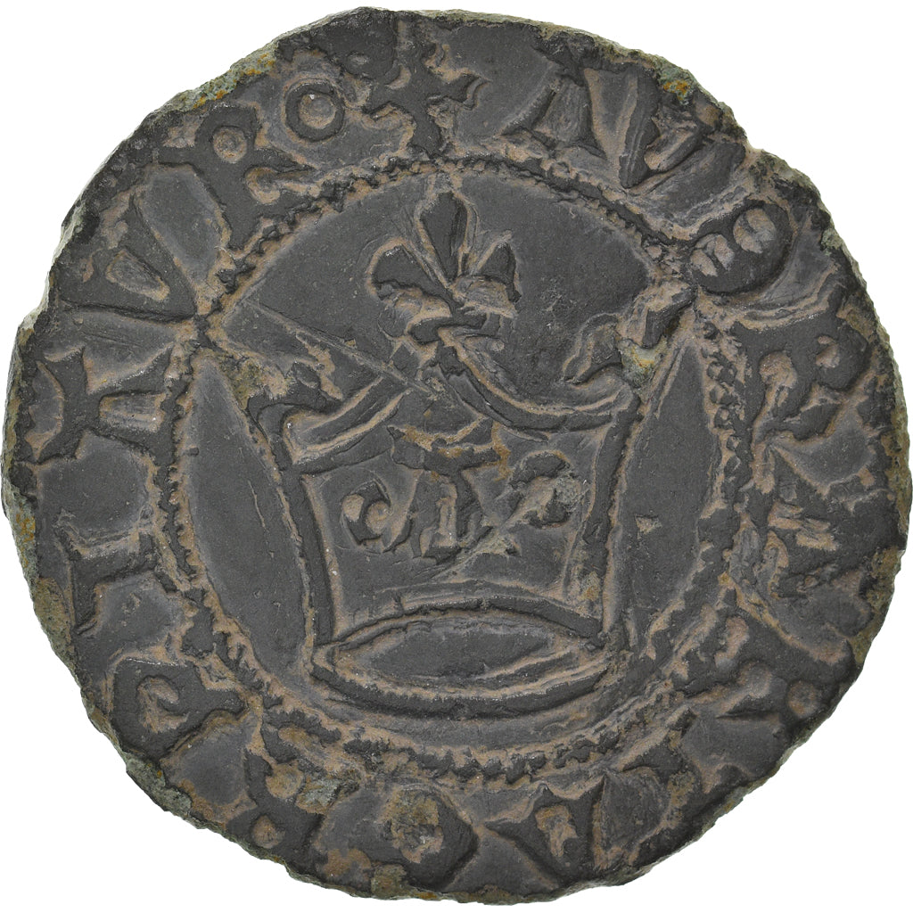 France, Token, Jeton de Compte à la Couronne, AU(50-53), Bronze