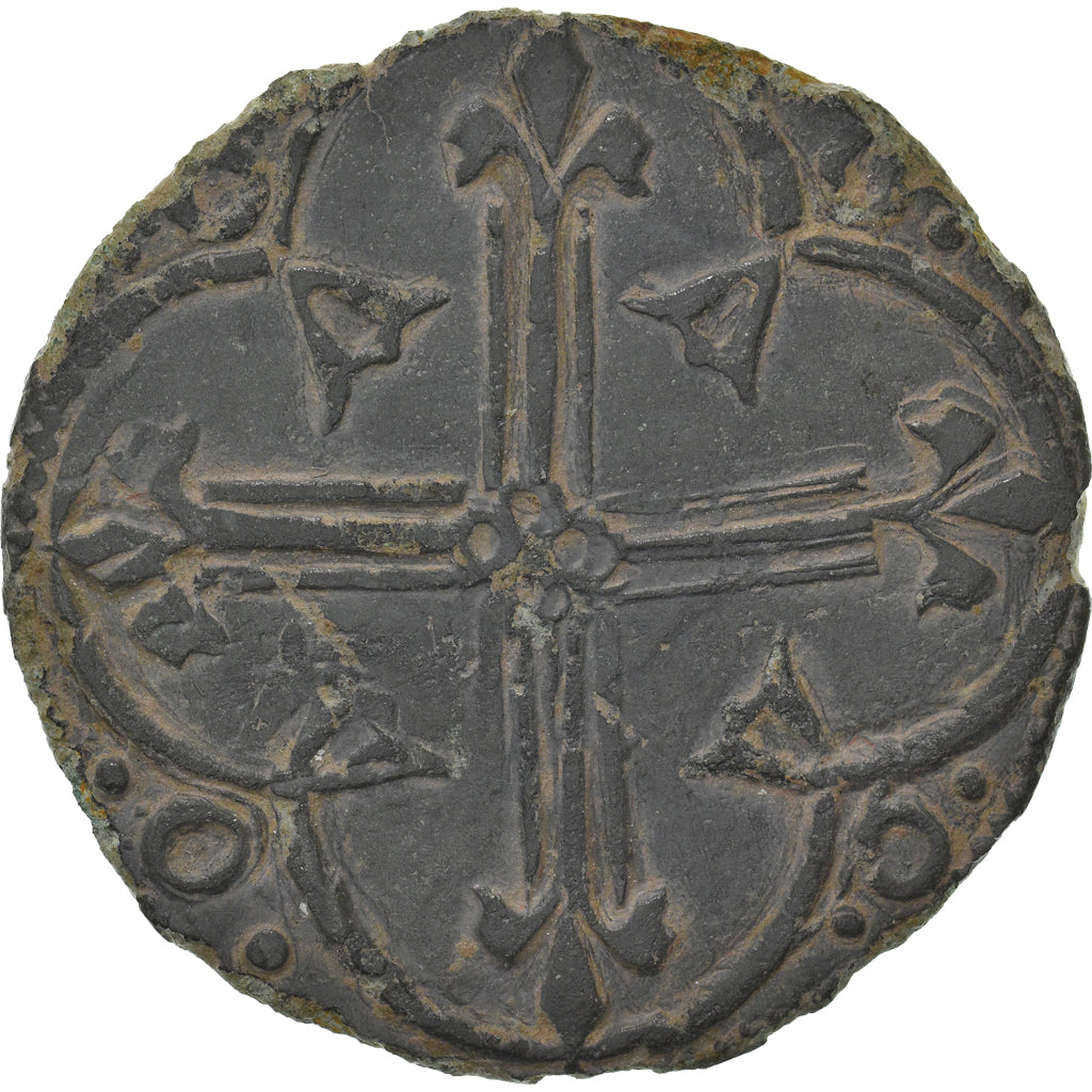France, Token, Jeton de Compte à la Couronne, AU(50-53), Bronze