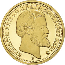 Allemagne, Médaille, Reproduction, Reuss-Obergreiz, Heinrich XXII, 20 Mark