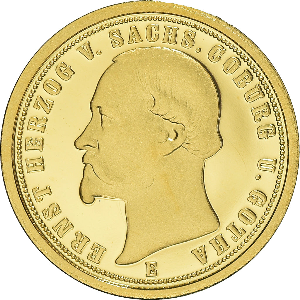 Allemagne, Médaille, Reproduction, Saxe-Coburg-Gotha, Ernst II, 20 Mark, 1872